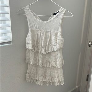 WHBM layered white tank small